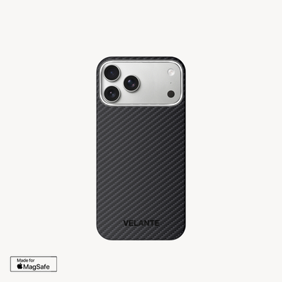 Husa Telefon iPhone 18 Pro, Fibra Aramida, Tip Kevlar, MagSafe
