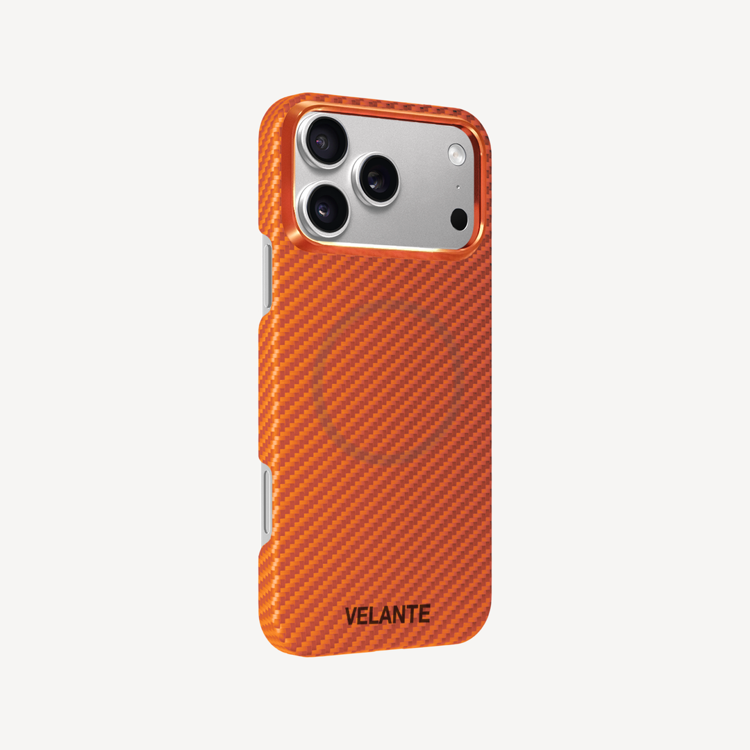 Husa Telefon iPhone 17 Pro Max, Fibra Aramida, Tip Kevlar, MagSafe
