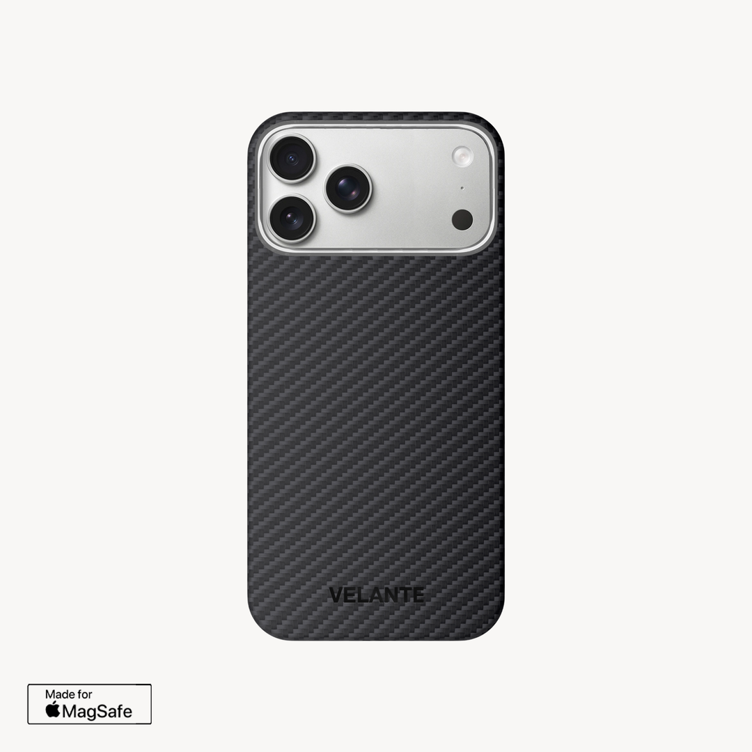 Husa Telefon iPhone 18 Pro Max, Fibra Aramida, Tip Kevlar, MagSafe