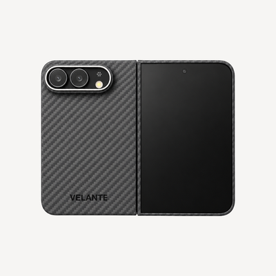 Husa Telefon iPhone Duo, Fibra Aramida, Tip Kevlar, MagSafe
