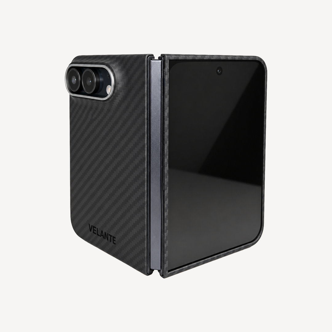 Husa Telefon iPhone Duo, Fibra Aramida, Tip Kevlar, MagSafe
