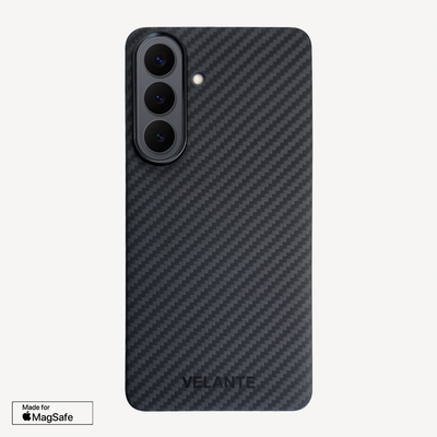 Husa Telefon Samsung S26 Plus, Fibra Aramida, Tip Kevlar, MagSafe