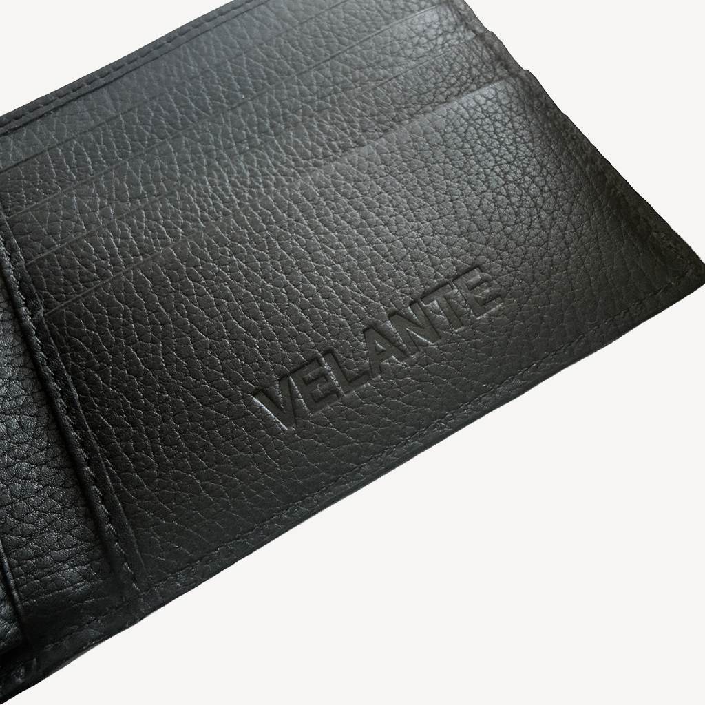 Portofel Clasic, Piele Vitel, Textura Aligator