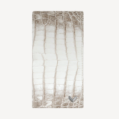 Portofel Bifold, Piele Crocodil Himalaya