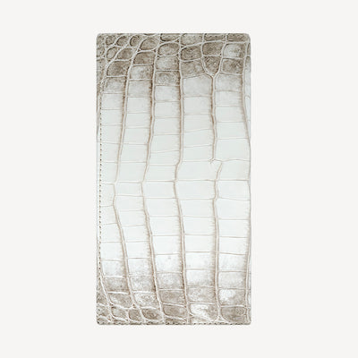 Portofel Bifold, Piele Crocodil Himalaya