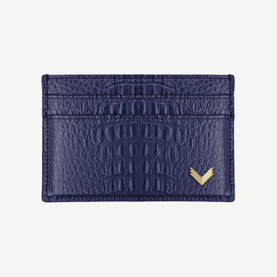 Port Card, Piele Vitel, Textura Aligator