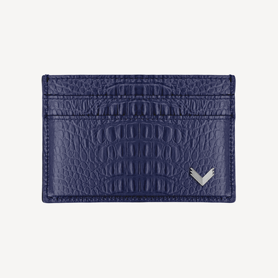 Port Card, Piele Vitel, Textura Aligator