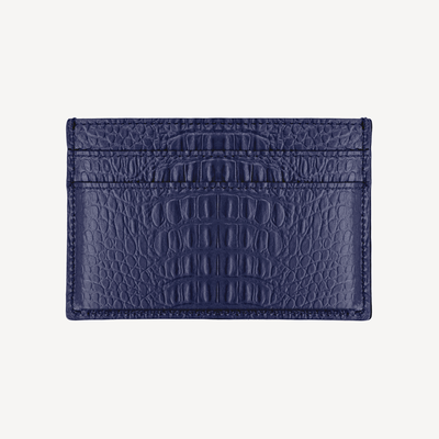 Port Card, Piele Vitel, Textura Aligator