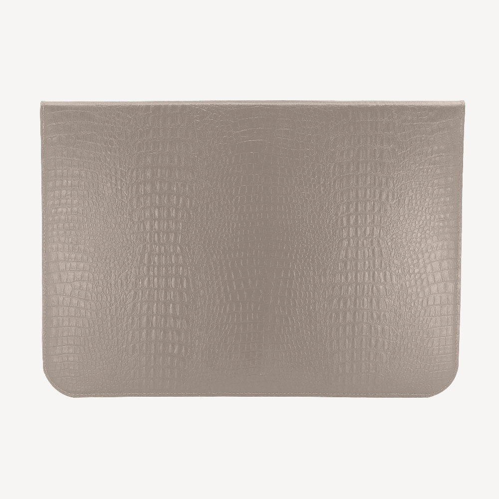 Husa Laptop MacBook 13"/14", Piele Vitel, Textura Aligator