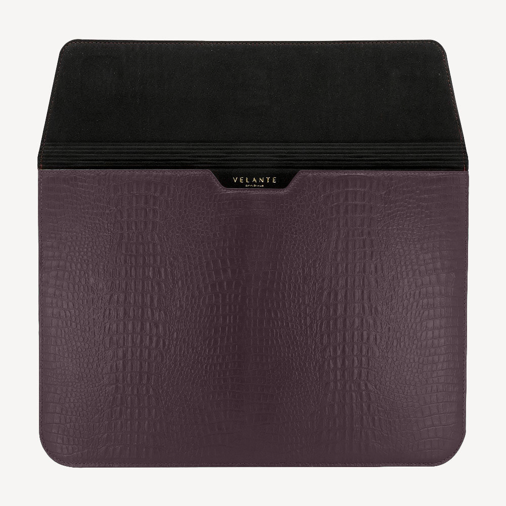 Husa iPad 12.9", Piele Vitel, Textura Aligator