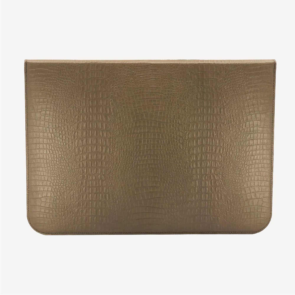 Husa iPad 12.9", Piele Vitel, Textura Aligator