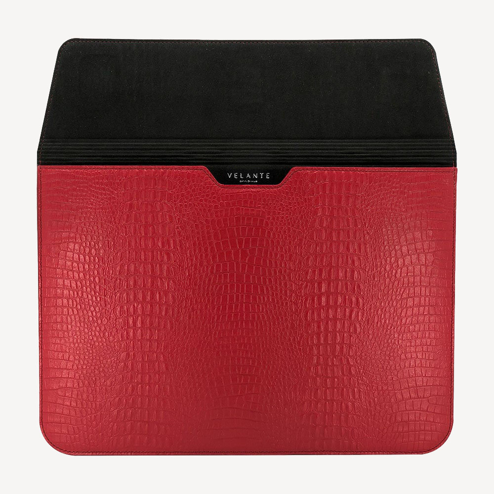 Husa Laptop MacBook 13"/14", Piele Vitel, Textura Aligator