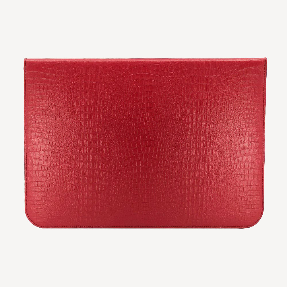 Husa Laptop MacBook 13"/14", Piele Vitel, Textura Aligator