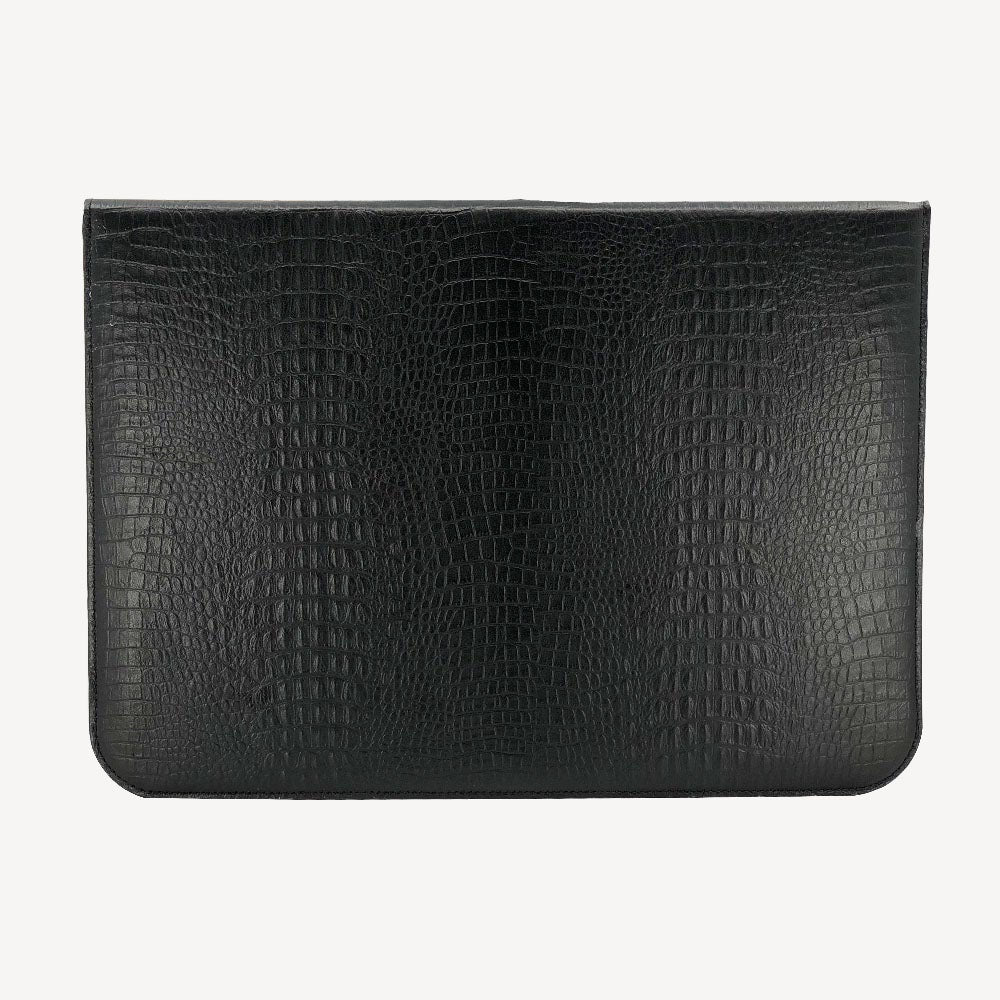 Husa iPad 12.9", Piele Vitel, Textura Aligator