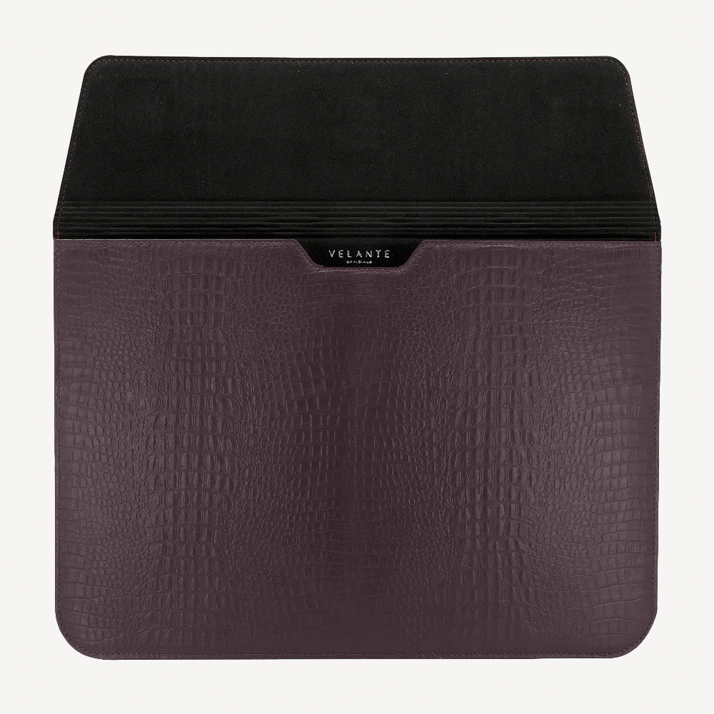 Husa iPad 12.9", Piele Vitel, Textura Aligator
