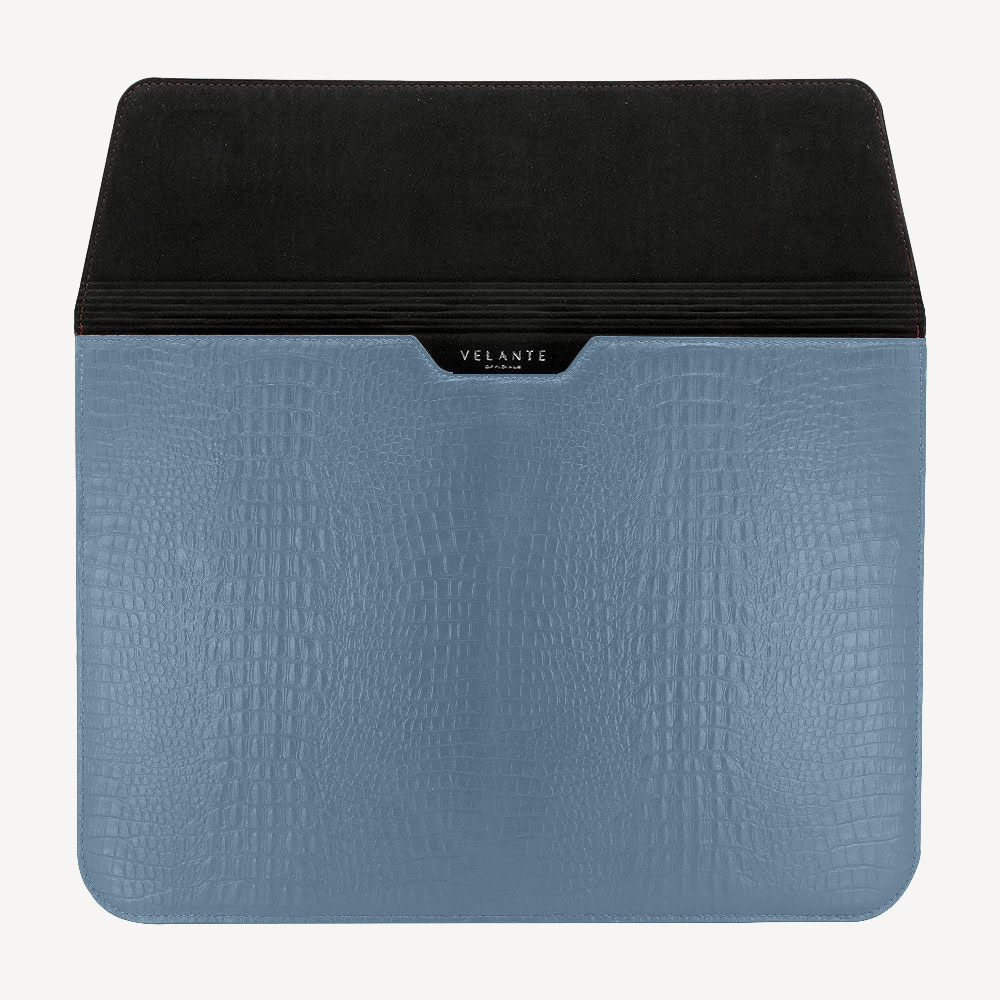 Husa Laptop MacBook 13"/14", Piele Vitel, Textura Aligator
