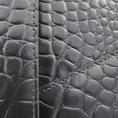 Husa Laptop MacBook, Piele Vitel, Textura Crocodil