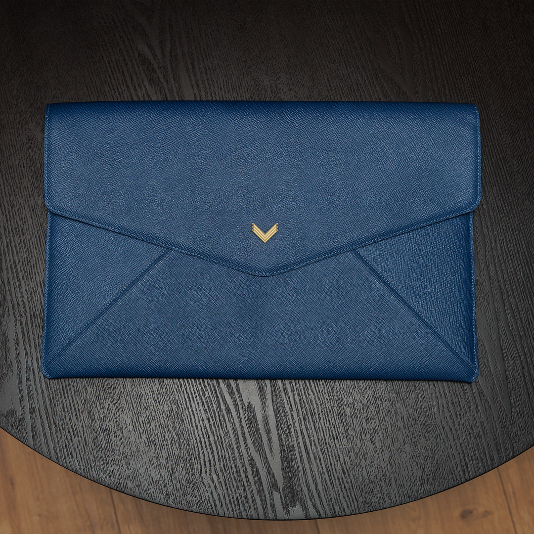 Husa Laptop MacBook, Piele Vitel, Textura Saffiano