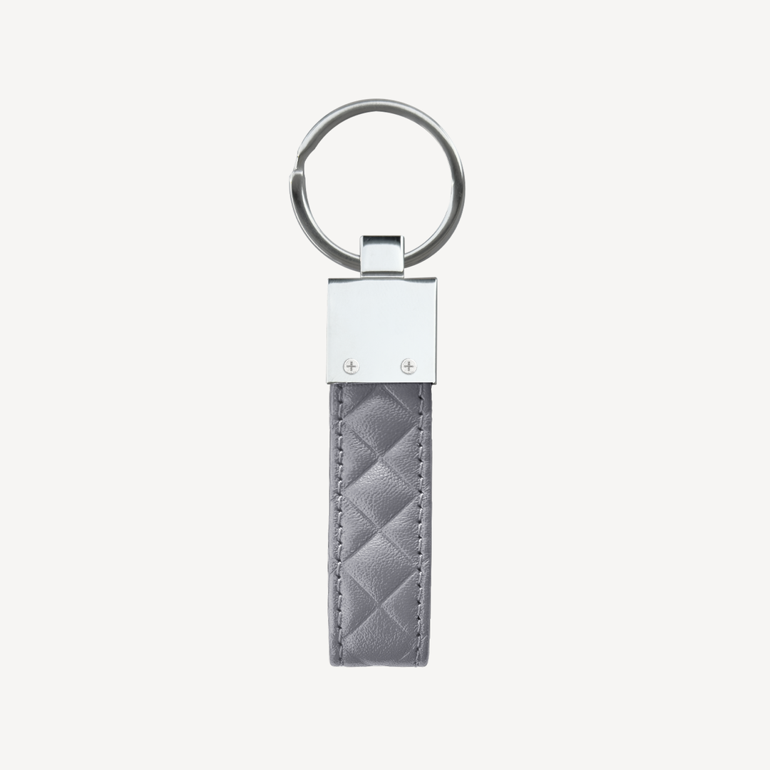 Breloc, Piele Vitel, Silver