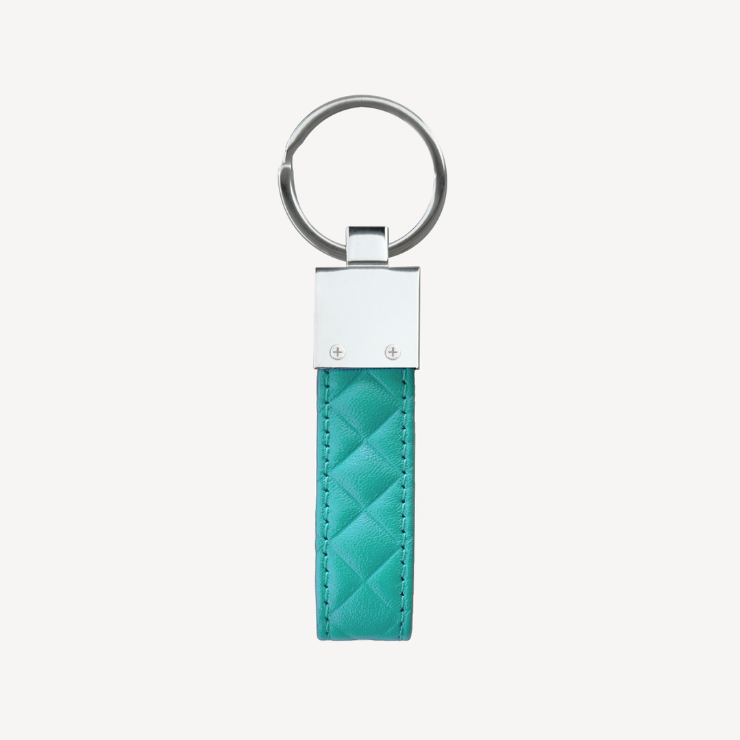 Breloc, Piele Vitel, Silver