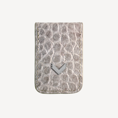 Clip de Bani, Piele Vitel, Textura Crocodil