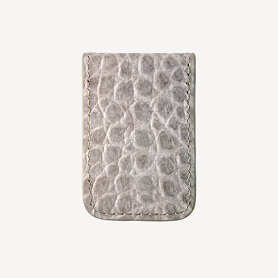 Clip de Bani, Piele Vitel, Textura Crocodil