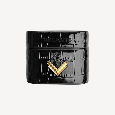 Husa AirPods 3, Piele Vitel, Textura Crocodil