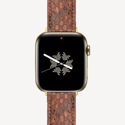 Curea Apple Watch, Piele Piton