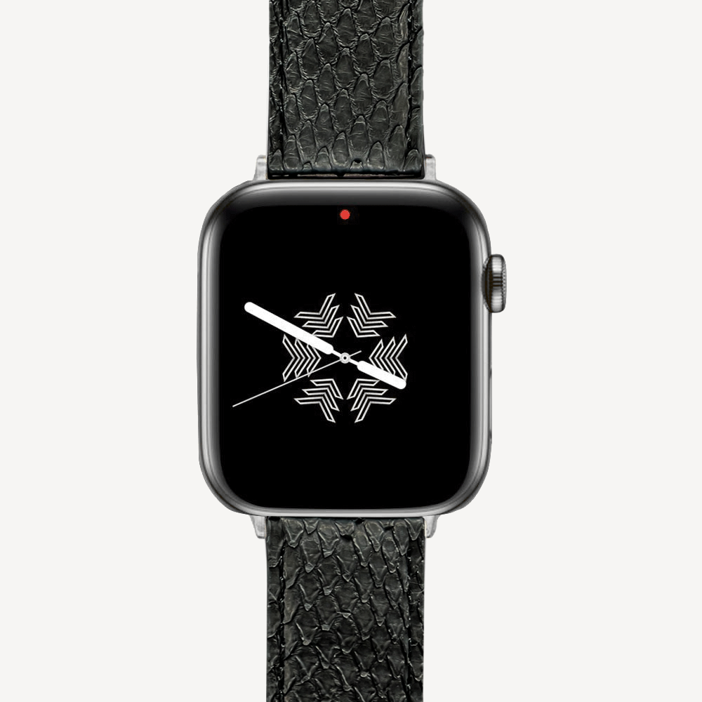 Curea Apple Watch, Piele Piton
