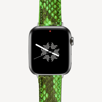 Curea Apple Watch, Piele Piton