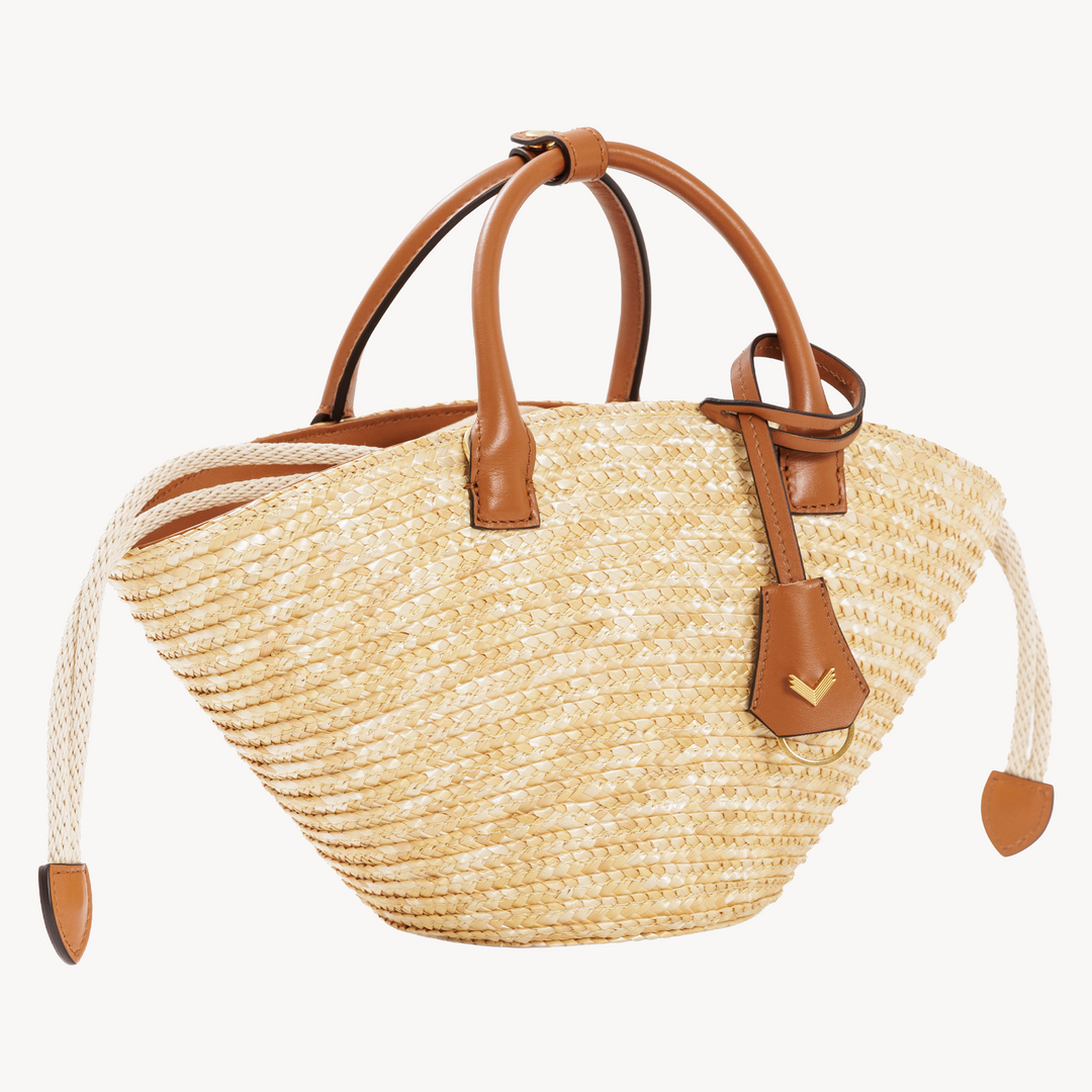 Geanta Petit Panier, Paie Naturale si Piele Vitel
