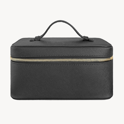 Vanity Bag, Piele Vitel, Textura Saffiano