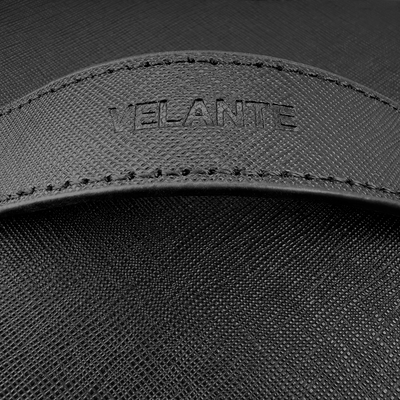 Vanity Bag, Piele Vitel, Textura Saffiano