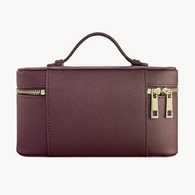 Vanity Bag, Piele Vitel, Textura Saffiano