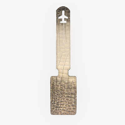 Tag Bagaj Zbor, Piele Vitel, Textura Crocodil