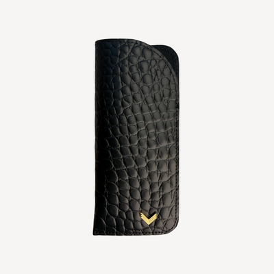 Toc Ochelari, Piele Vitel, Textura Crocodil