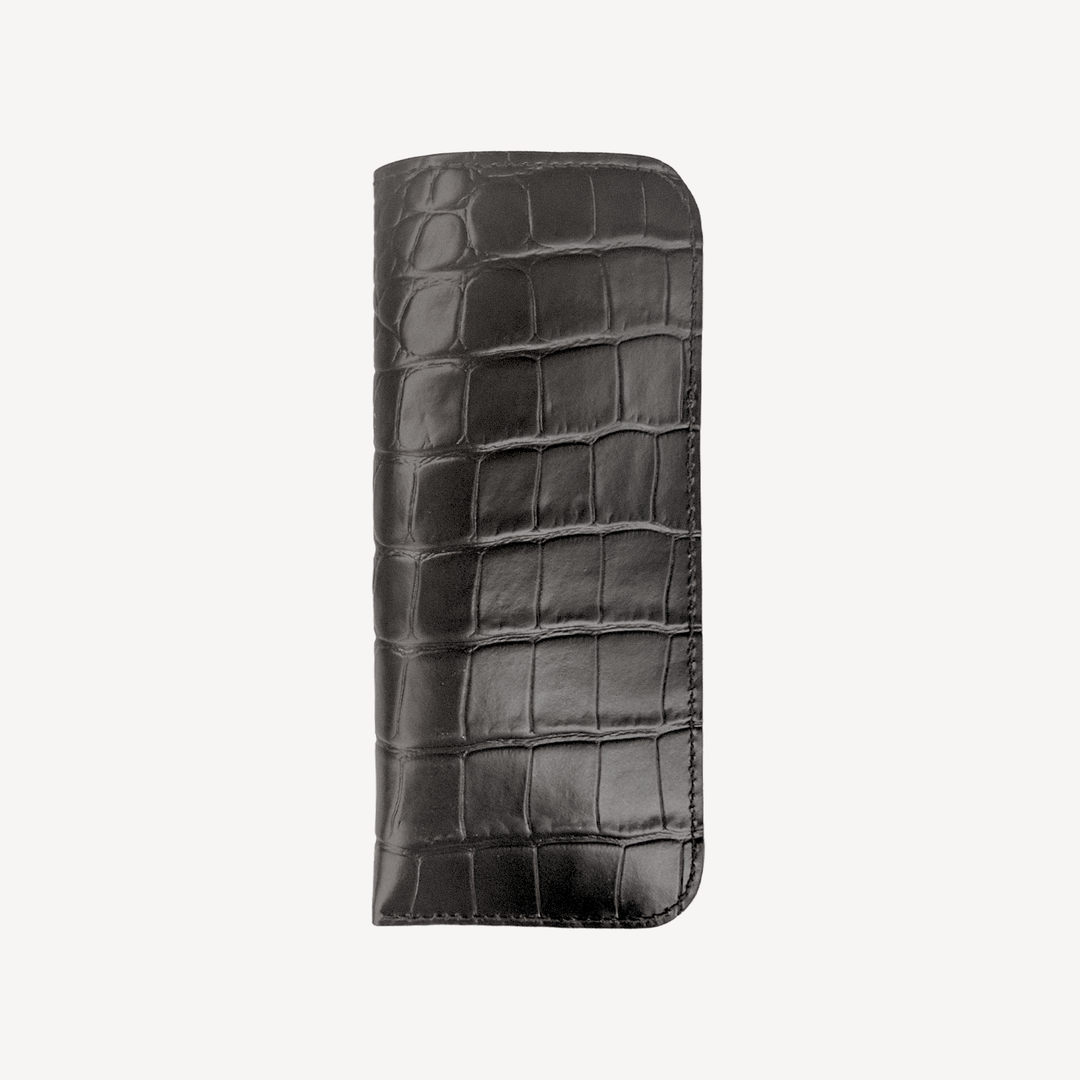 Toc Ochelari, Piele Vitel, Textura Crocodil