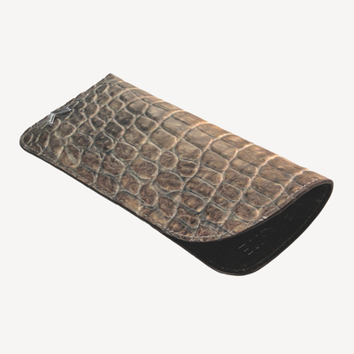 Toc Ochelari, Piele Vitel, Textura Crocodil