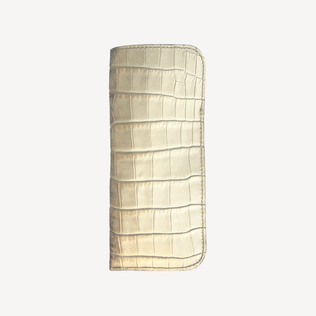 Toc Ochelari, Piele Vitel, Textura Crocodil