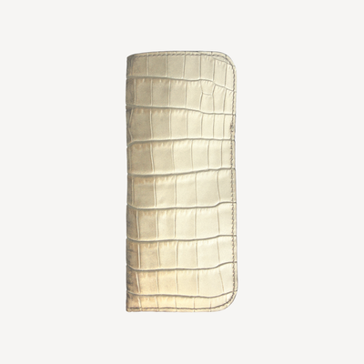 Toc Ochelari, Piele Vitel, Textura Crocodil