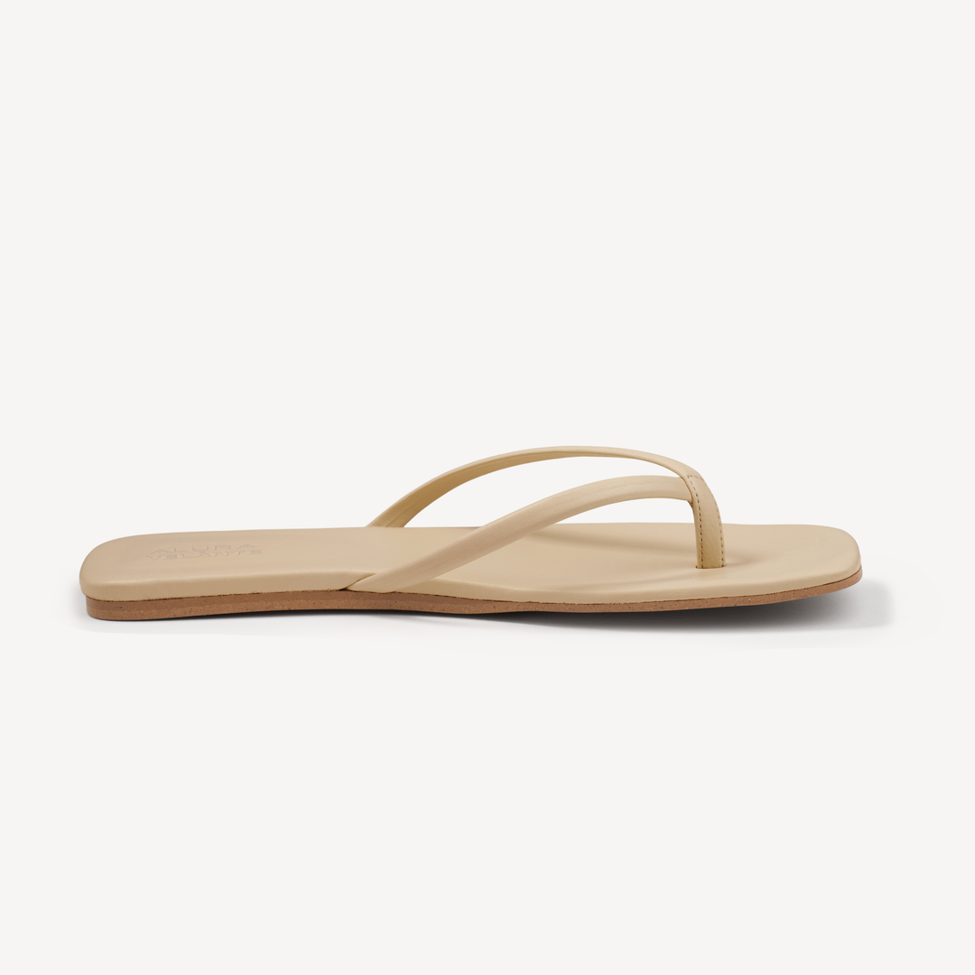 Papuci cu talpa joasa Ayala, Piele Capra