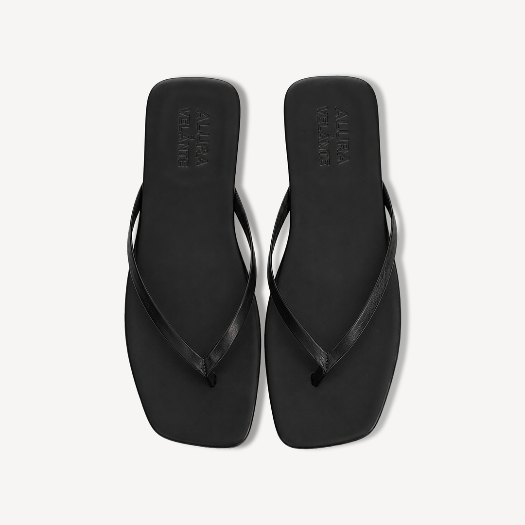 Papuci cu talpa joasa Ayala, Piele Capra