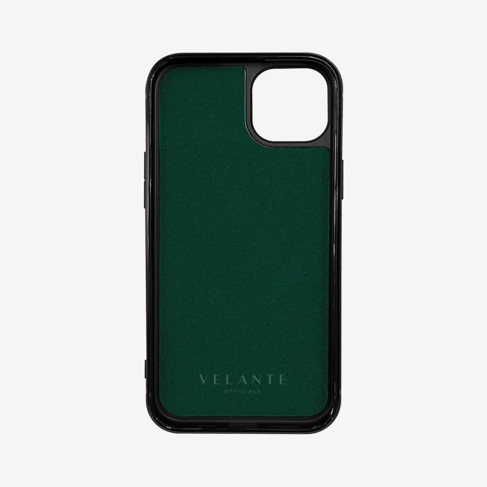 Husa Telefon iPhone 15, Piele Vitel, Textura Crocodil