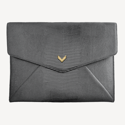 Husa Laptop MacBook, Piele Vitel, Textura Lizard