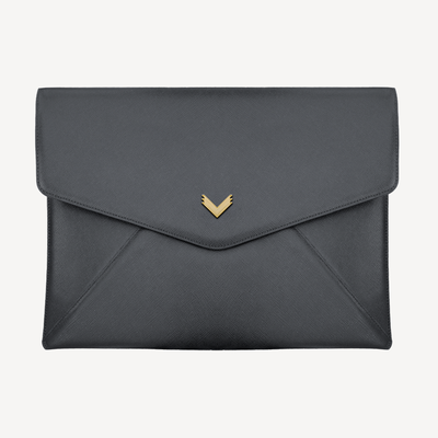 Husa Laptop MacBook, Piele Vitel, Textura Saffiano