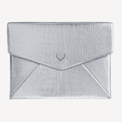 Husa Laptop MacBook, Piele Vitel, Textura Crocodil