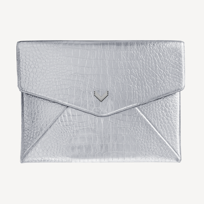 Husa Laptop MacBook, Piele Vitel, Textura Crocodil