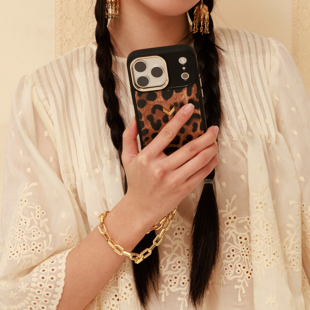 Husa Telefon iPhone 17 Pro Max, Piele Capra