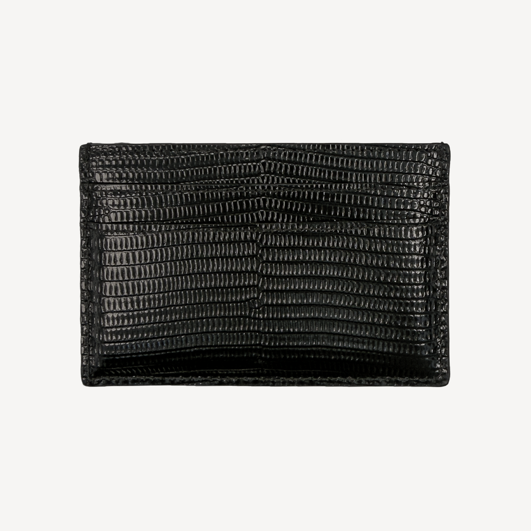 Port Card, Piele Vitel, Textura Lizard
