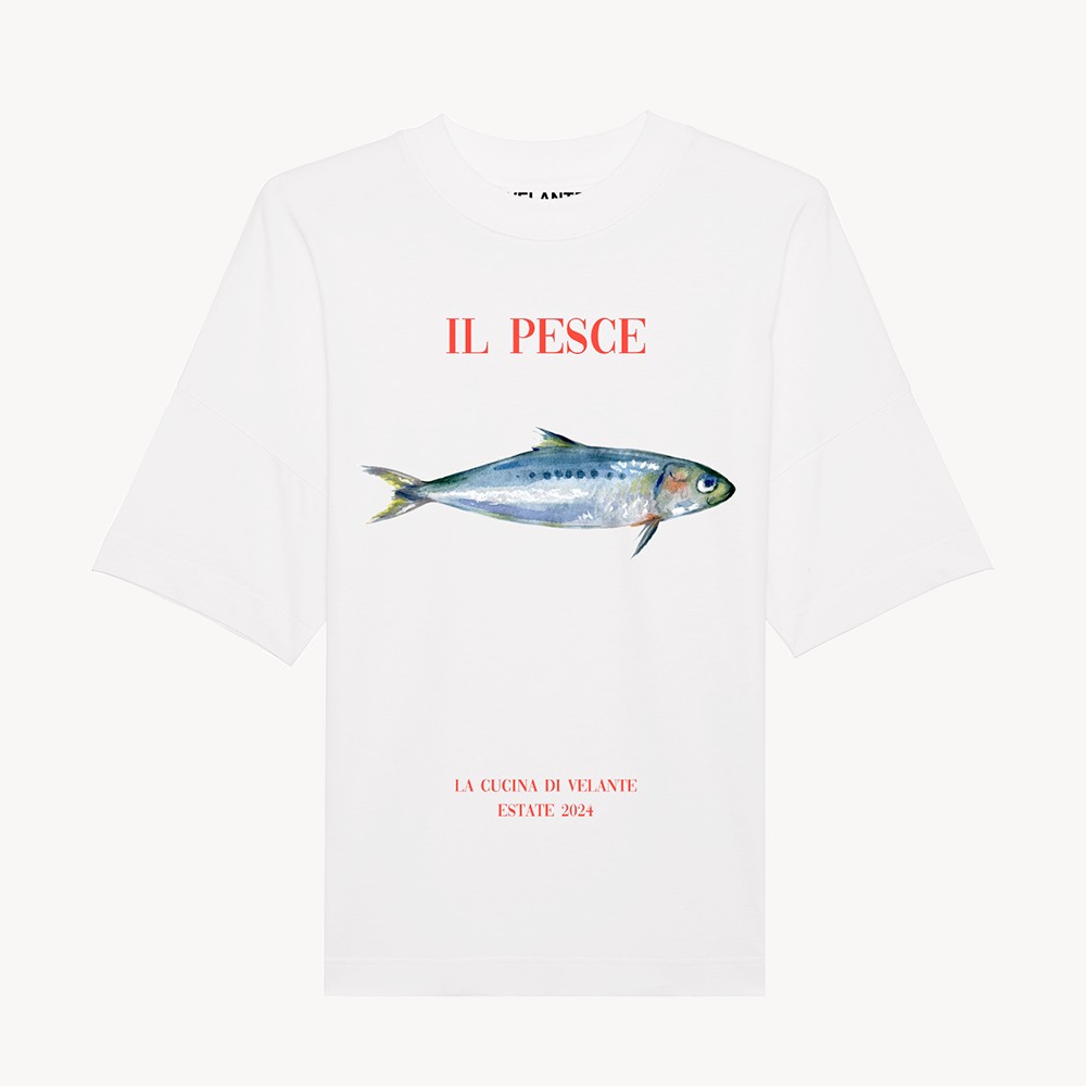 Tricou Oversize, Pesce, Unisex